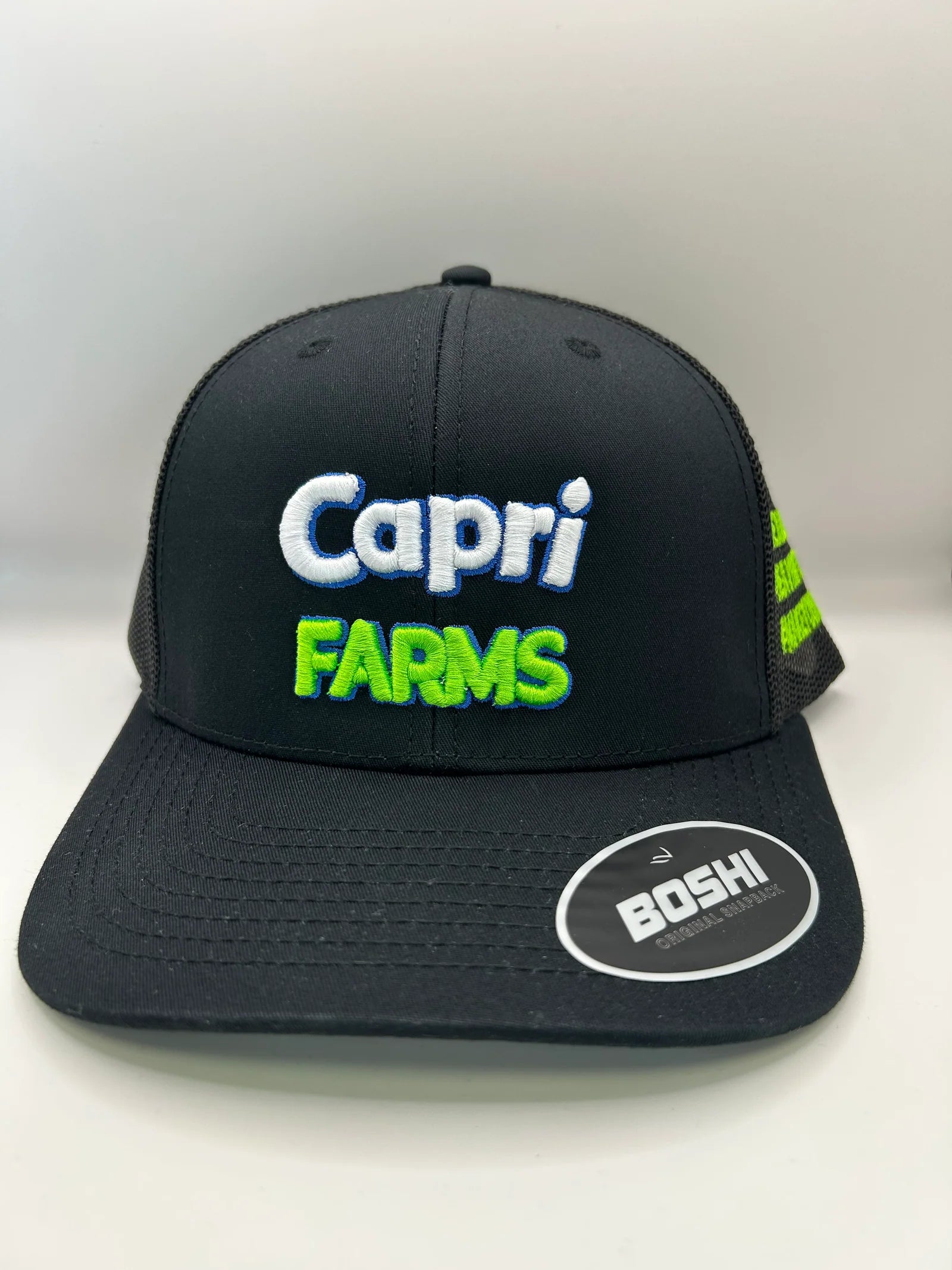 CAPRI FARMS, OG 3D CAP, BLACK
